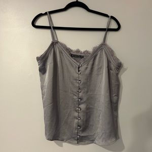 Abercrombie & Fitch Gray Top